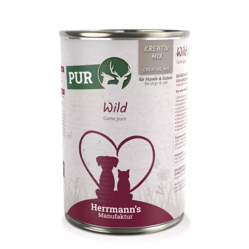 HERRMANN'S MANUFAKTUR KREATIV MIX WILD - 100% DZICZYZNA (400G)