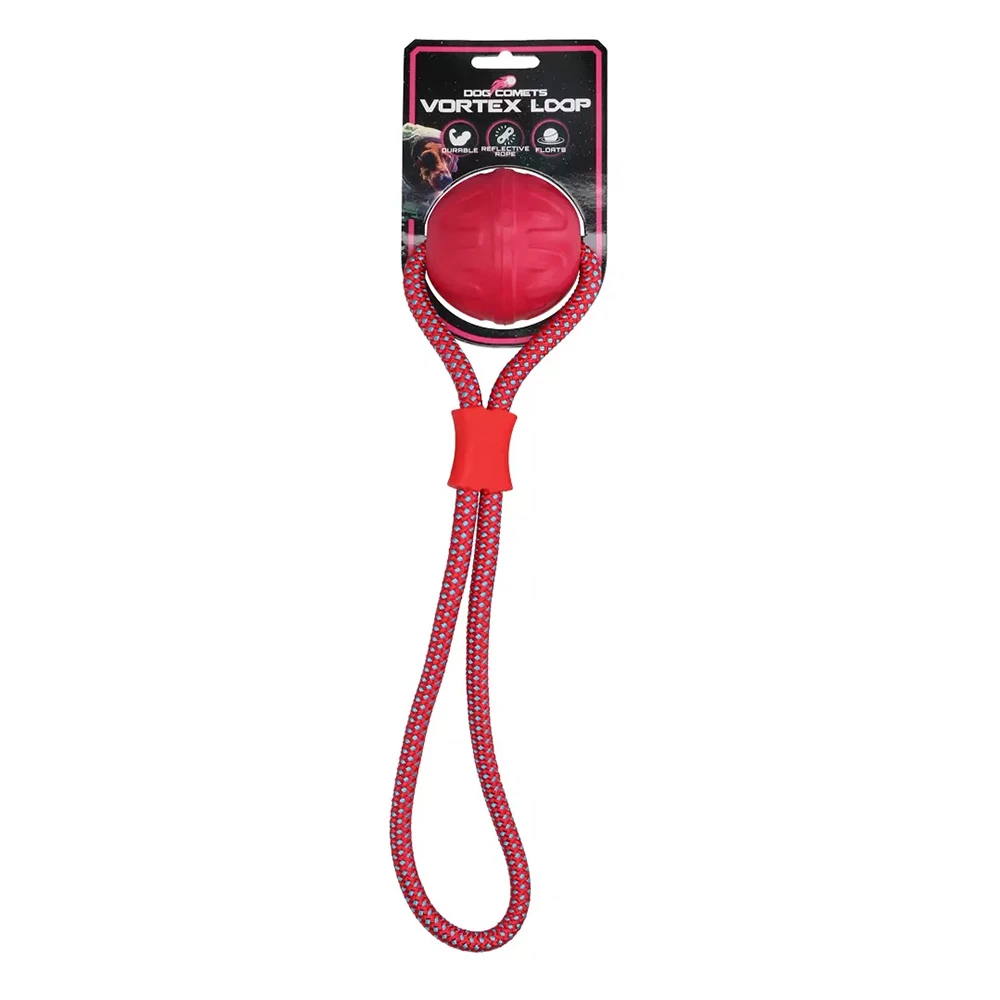 DOG COMETS VORTEX LOOP PINK