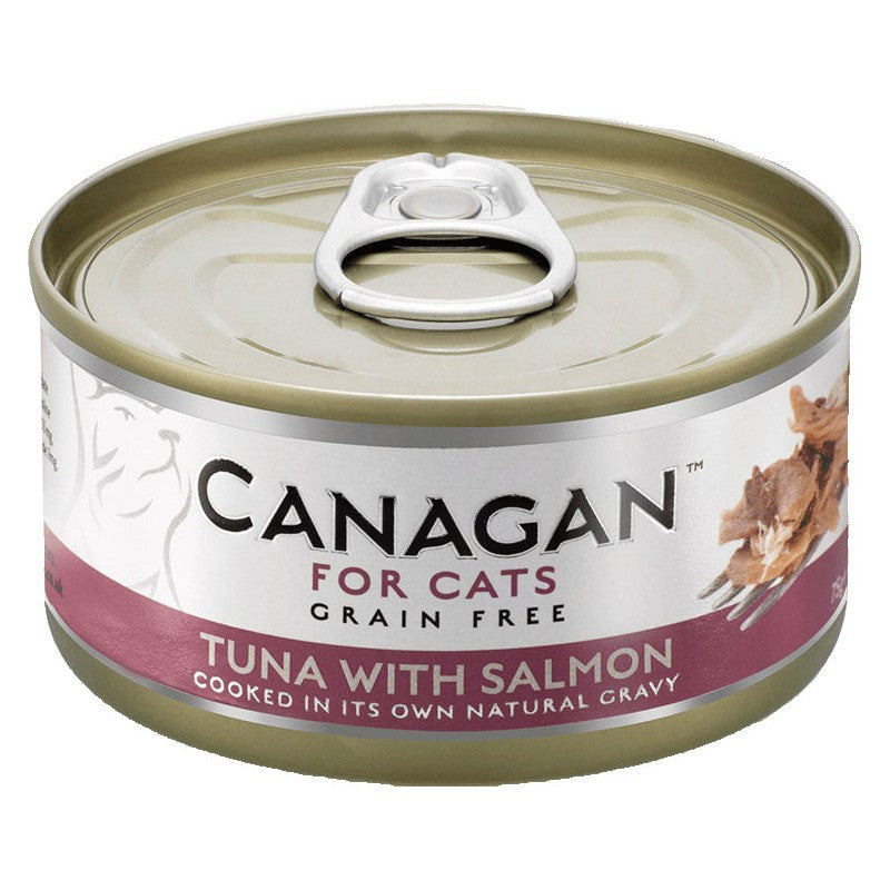CANAGAN CAT CAN MOKRA KARMA KOT TUNA WITH SALMON 75G
