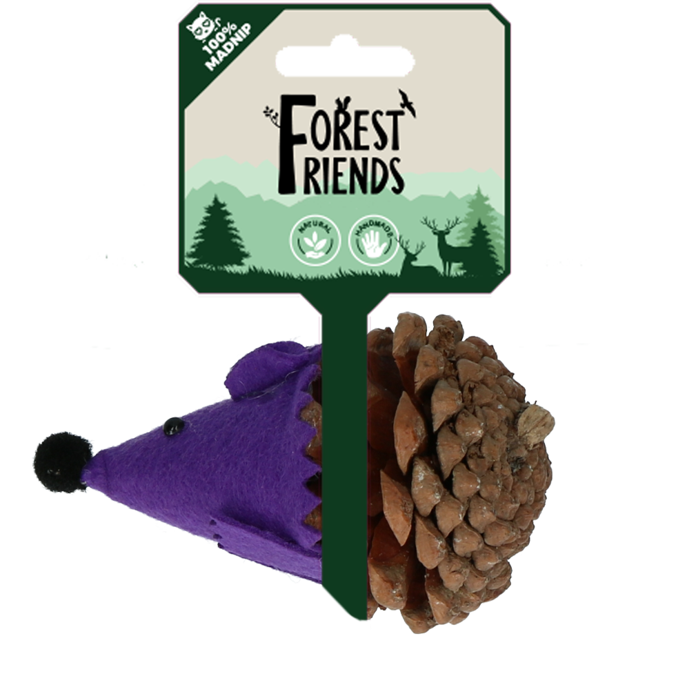 FOREST FRIENDS MOUSE PURPLE