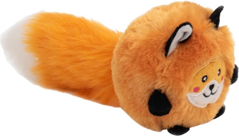ZIPPY PAWS BUSHY THROW FOX