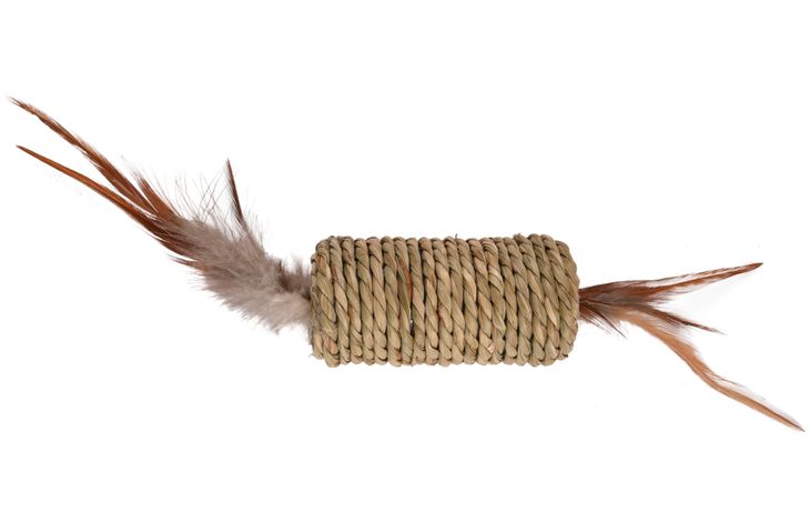 FLAMINGO CT ROLLER BABS + FEATHERS BROWN 28CM