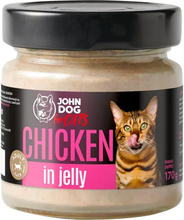 JOHN DOG MOKRA KARMA KOT GALARETKA KURCZAK 170G