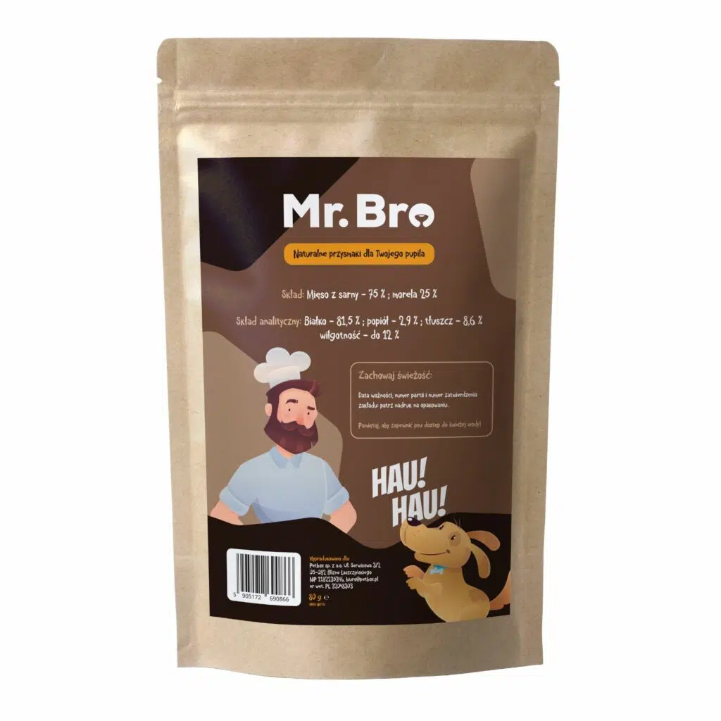 MR BRO STRIPS SARNA, MORELA 80G