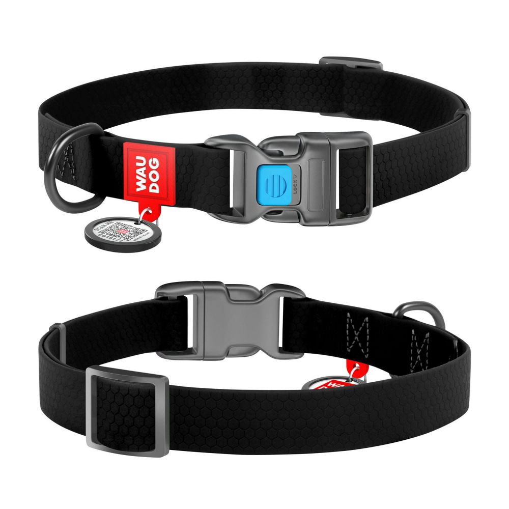 WAUDOG WATERPROOF OBROŻA PLASTIKOWY FASTEX M 20MM CZARNY