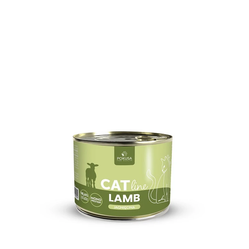 POKUSA CAT LINE MOKRA KARMA DLA KOTA LAMB 200G