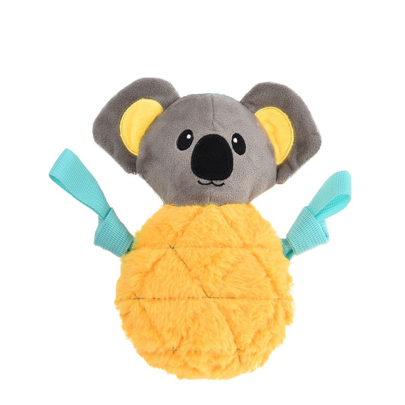BUBA KOALA PLUSZOWY 23 CM ŚPIOCH - MIĘKKA ZABAWKA DLA PSA