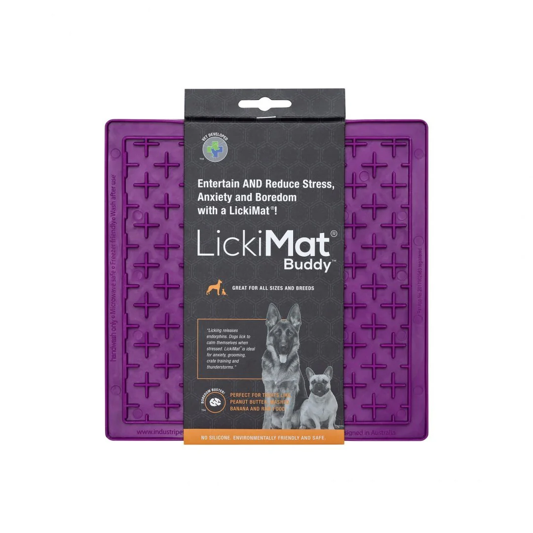 LICKIMAT CLASSIC BUDDY FIOLETOWA - MATA DO LIZANIA