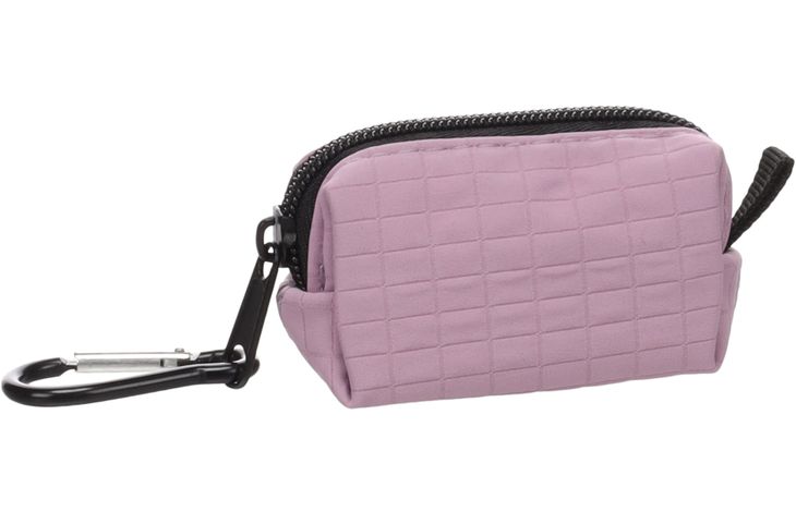 FLAMINGO POOP BAG HOLDER VIKA LILAC + 1 ROLL 9X4X5,5CM