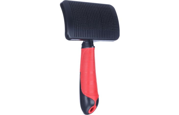 FLAMINGO SLICKER BRUSH + HANDLE PREMIUM EASY TO CLEAN L