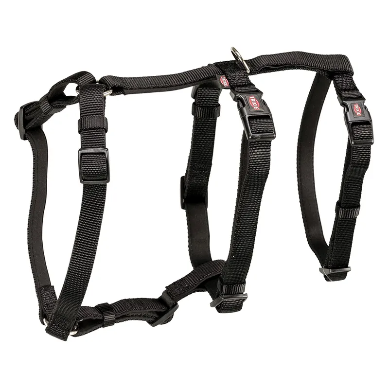TRIXIE SZELKI STAY ANTYUCIECZKOWE L–XL: 75–100 CM/25 MM, CZARNE