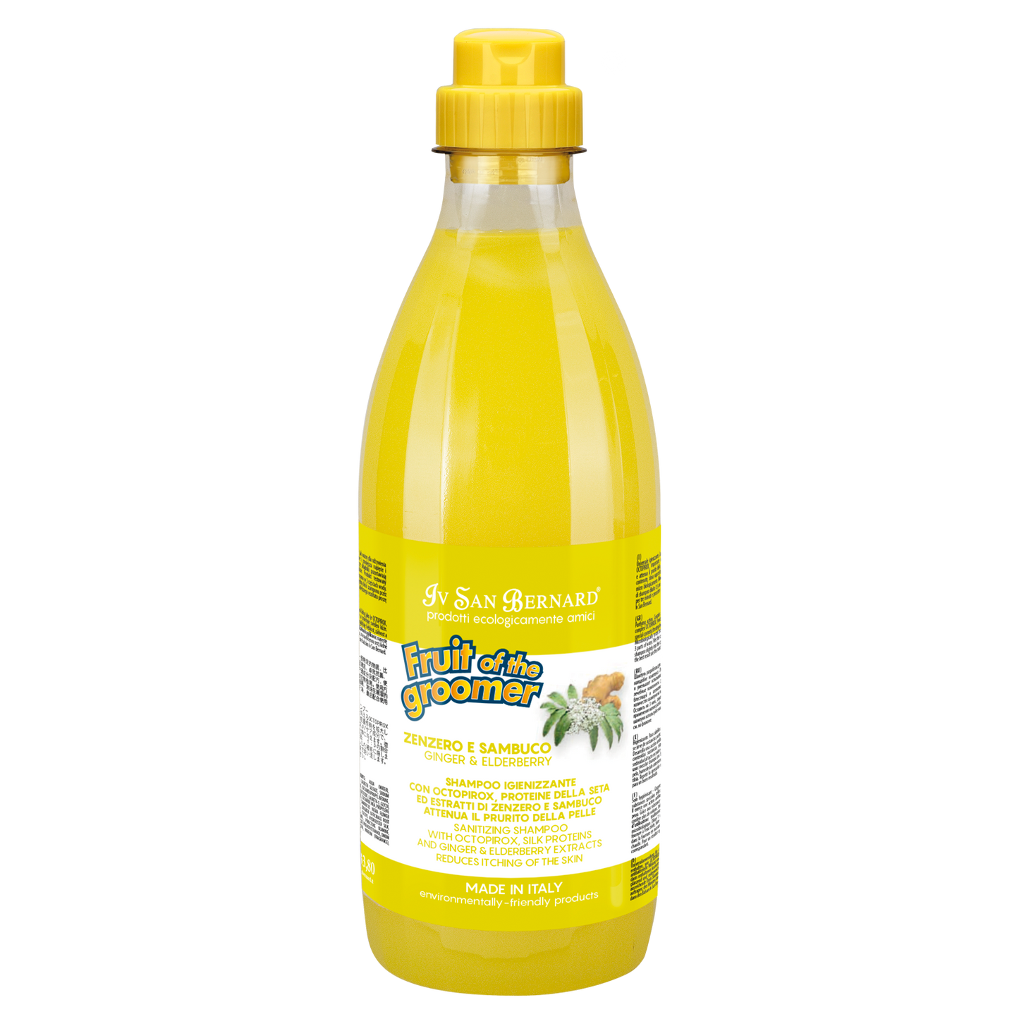 IV SAN BERNARD FRUIT OF THE GROOMER GINGER & ELDERBERY SZAMPON DLA PSA I KOTA 500 ML