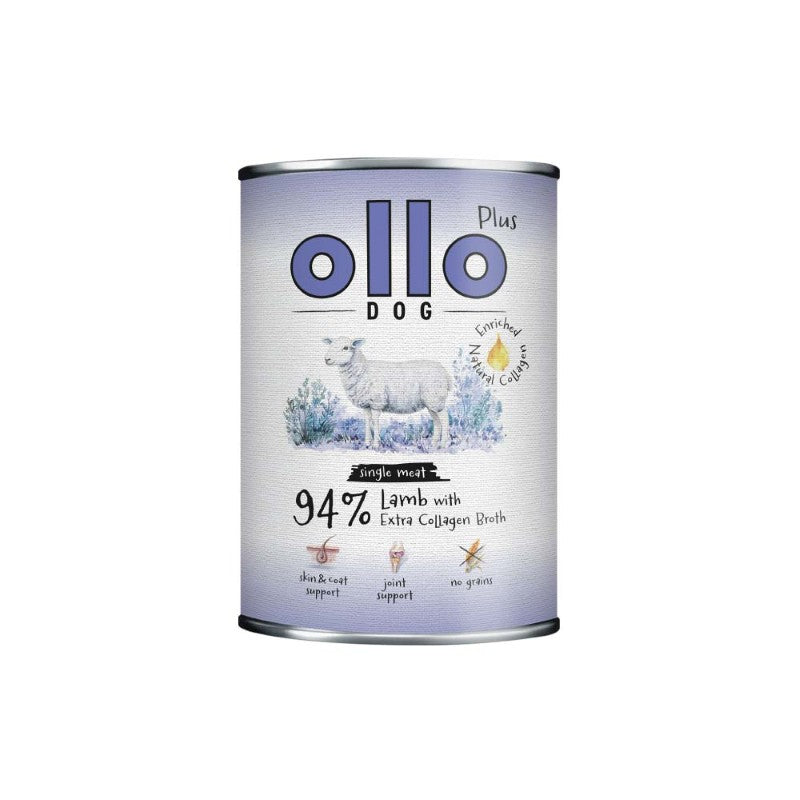 OLLO PLUS KOLAGEN MOKRA KARMA PIES JAGNIĘCINA 400G