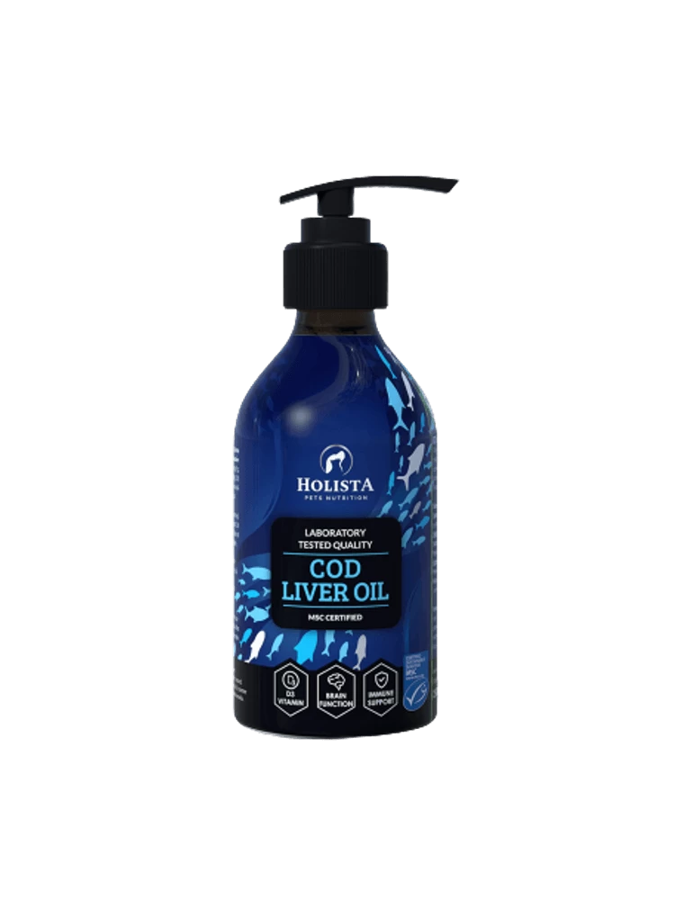 HOLISTA COD LIVER OIL 100 ML - OLEJ Z WĄTROBY DORSZA