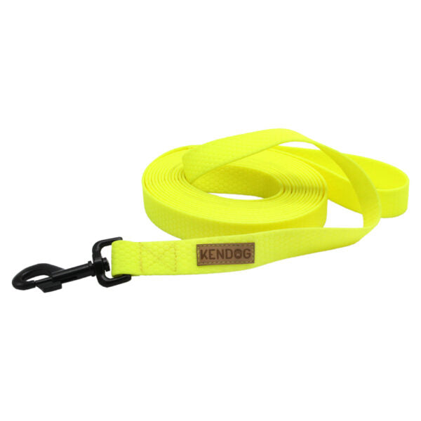 KENDOG SMYCZ TRENINGOWA PVC/TPU YELLOW 25MM 5M