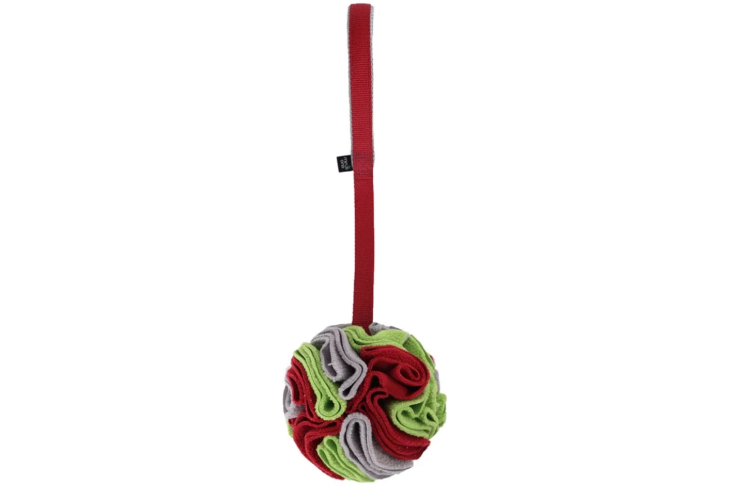 MINUS ONE FLEECE DOG TUG TOY - FLEECE TUG BALL