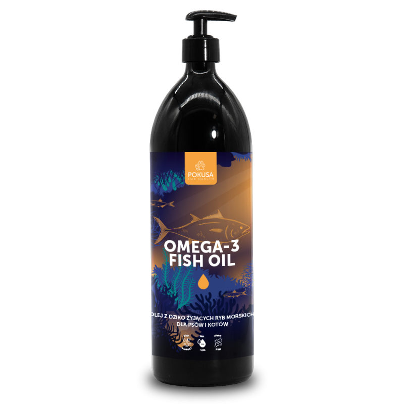 POKUSA OMEGA3 FISH OIL 1000ML