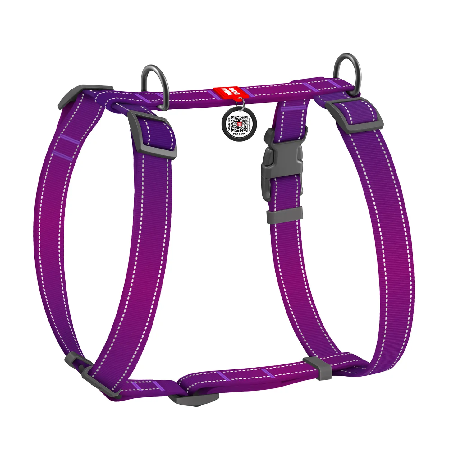 WAUDOG NYLON MONO SZELKI GUARD PLASTIKOWY FASTEX L 25MM FIOLETOWY