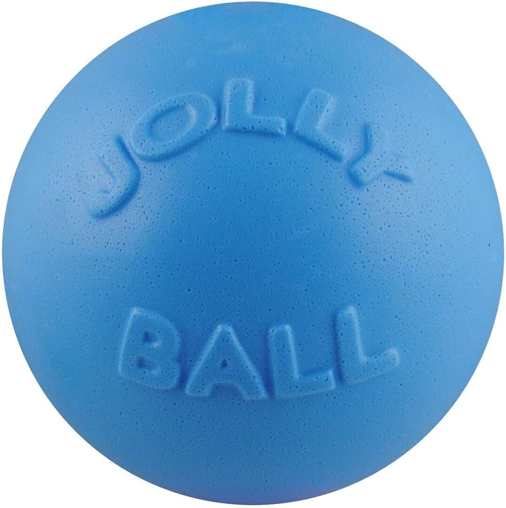 JOLLY BALL BOUNCE-N PLAY 20CM BABY BLUE (BLUE BERRY SMELL)