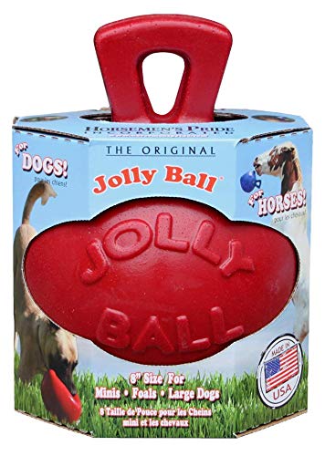 JOLLY BALL 20CM RED HORSE AND DOG