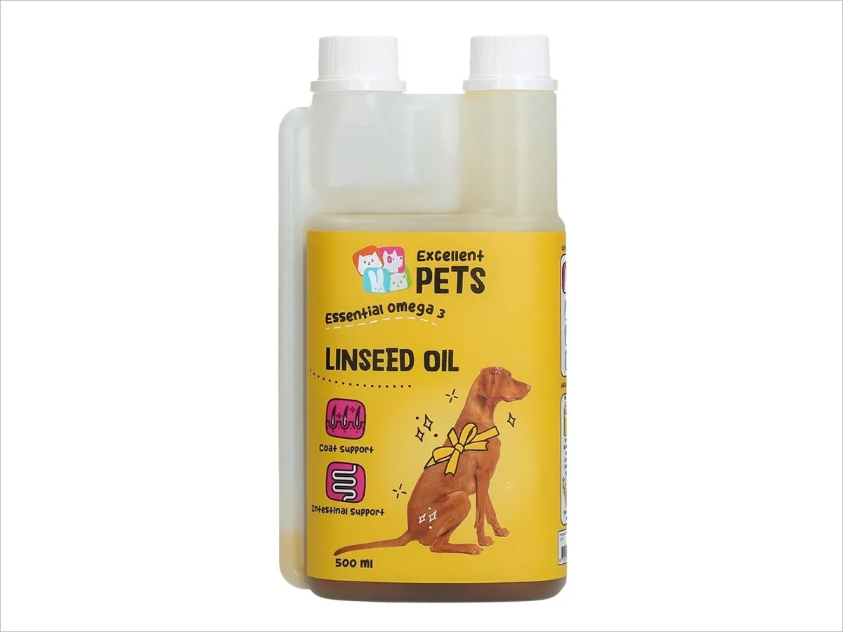 EXCELLENT PETS LINSEED OIL 500ML - OLEJ