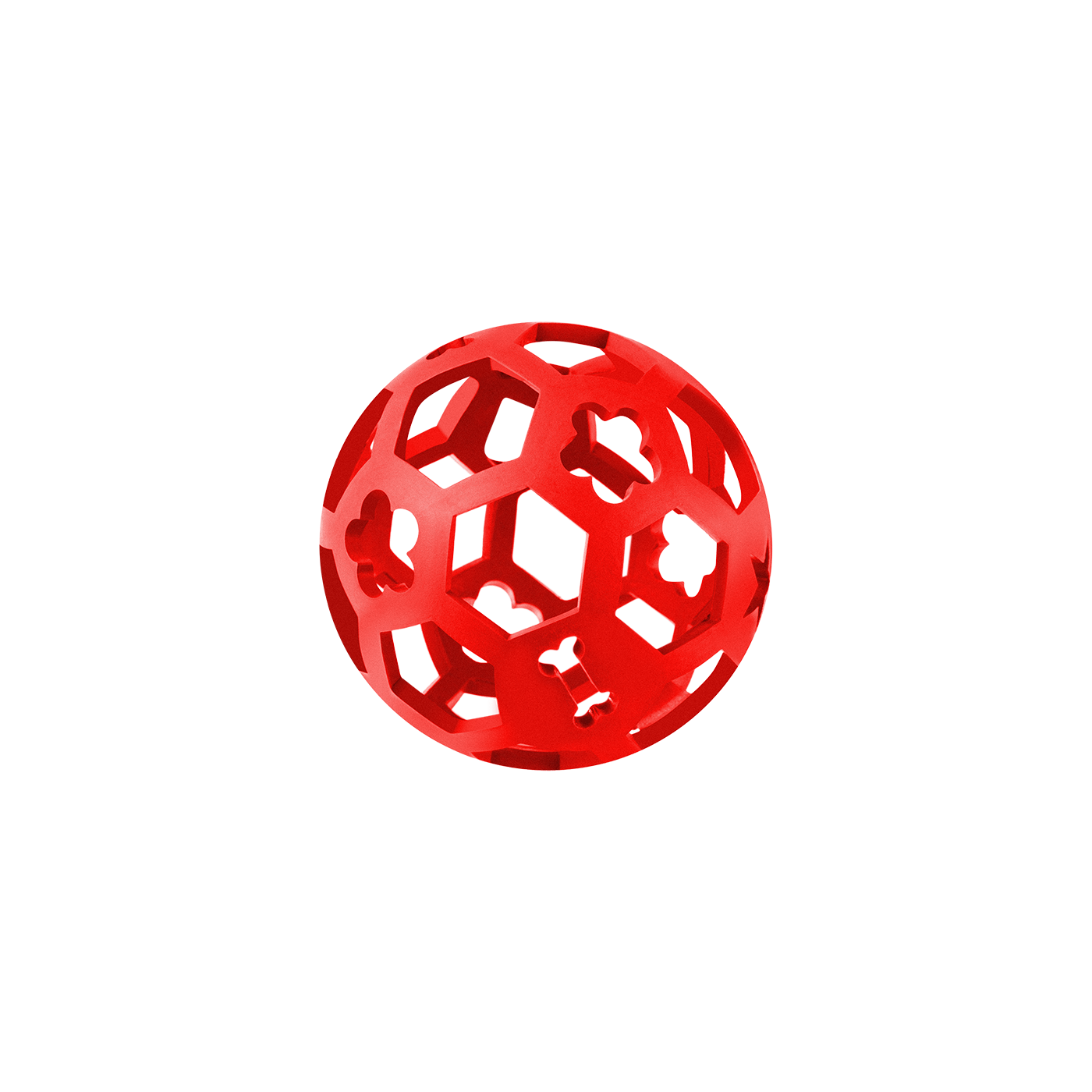 RECOFUN WINKY BALL S RED - AŻUROWA