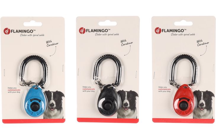 FLAMINGO CLICKER KLIX MULTIPLE COLOURS