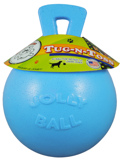 JOLLY TUG-N-TOSS 15 CM BABY BLUE (BLUE BERRY SMELL)
