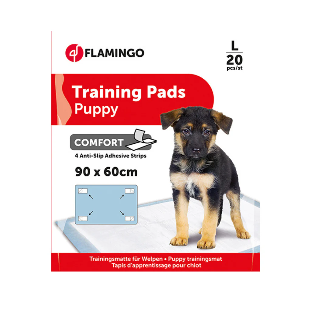 FLAMINGO TRAINING PAD PADY L 20PCS COMFORT 90X60CM