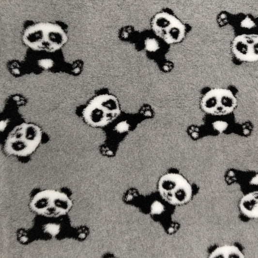 BUBA DRY BED 100X75CM SZARY PANDA