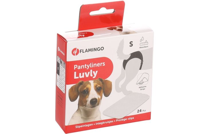 FLAMINGO PANTYLINER S LUVLY XS-S-M 24 PCS