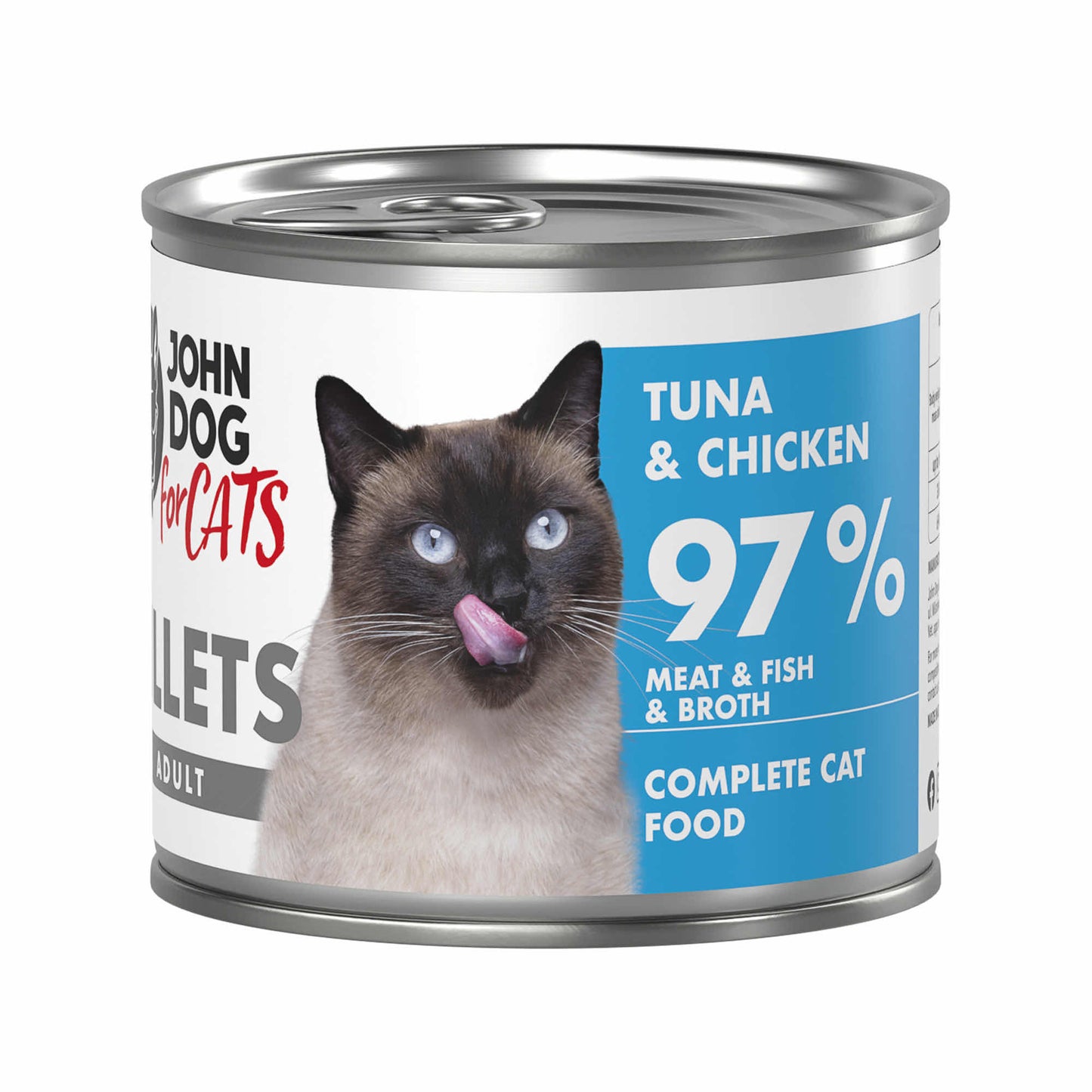 JOHN DOG MOKRA KARMA KOT FILETY TUŃCZYK I KURCZAK 140 G