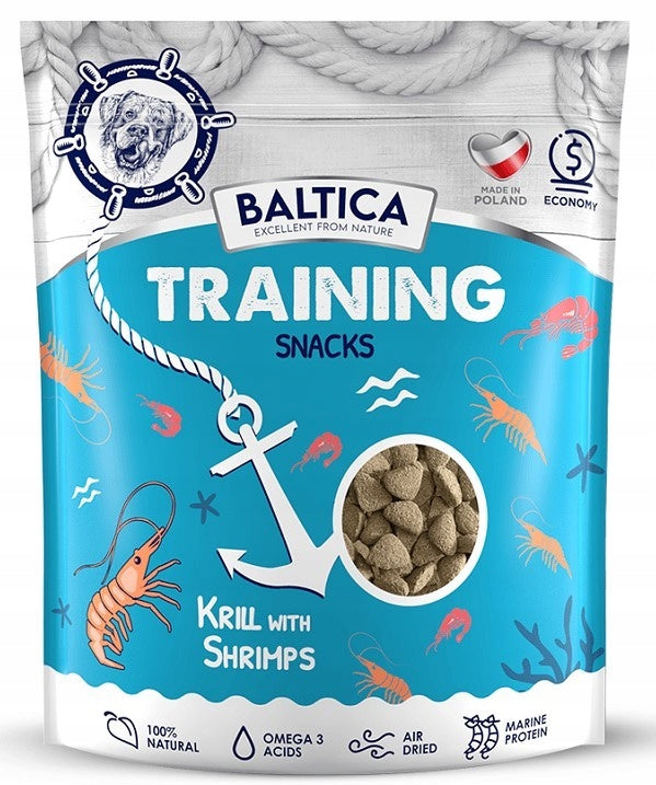 BALTICA EXCELLENT PRZYSMAKI DLA PSA TRAINING SNACKS KRILL&SHRIMPS 600G