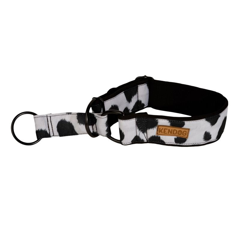 KENDOG OBROŻA DLA PSA PÓŁZACISKOWA KROWA 4CM M