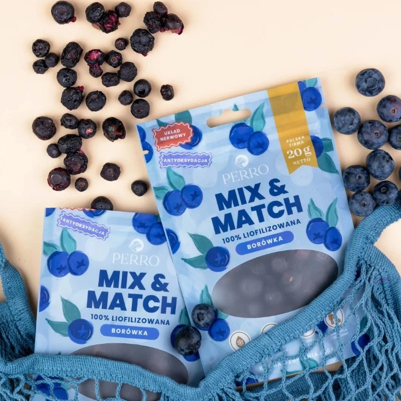 PERRO MIX & MATCH PRZYSMAKI DLA PSA BORÓWKA AMERYKAŃSKA 20G