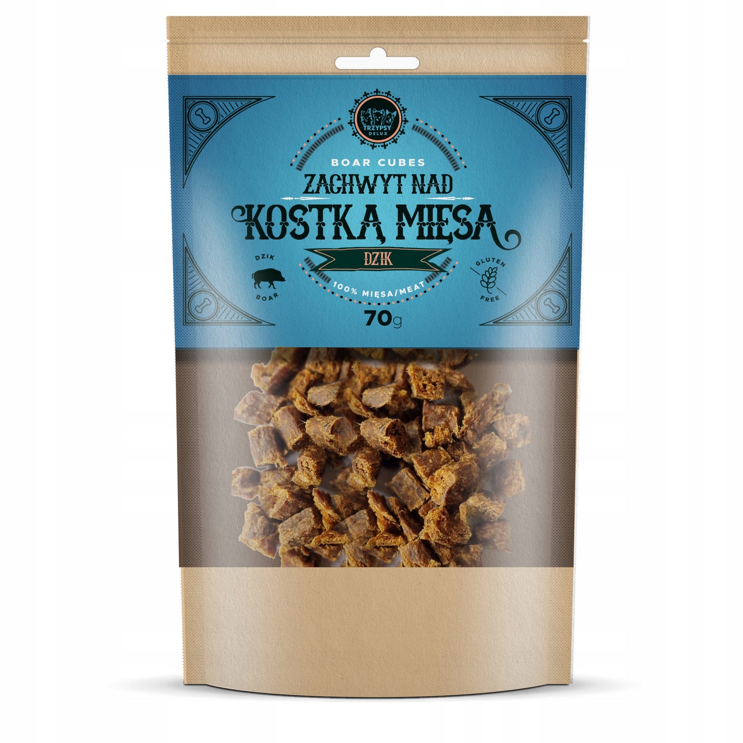 TRZYPSY ZACHWYT NAD KOSTKĄ MIĘSA Z DZIKA 70G