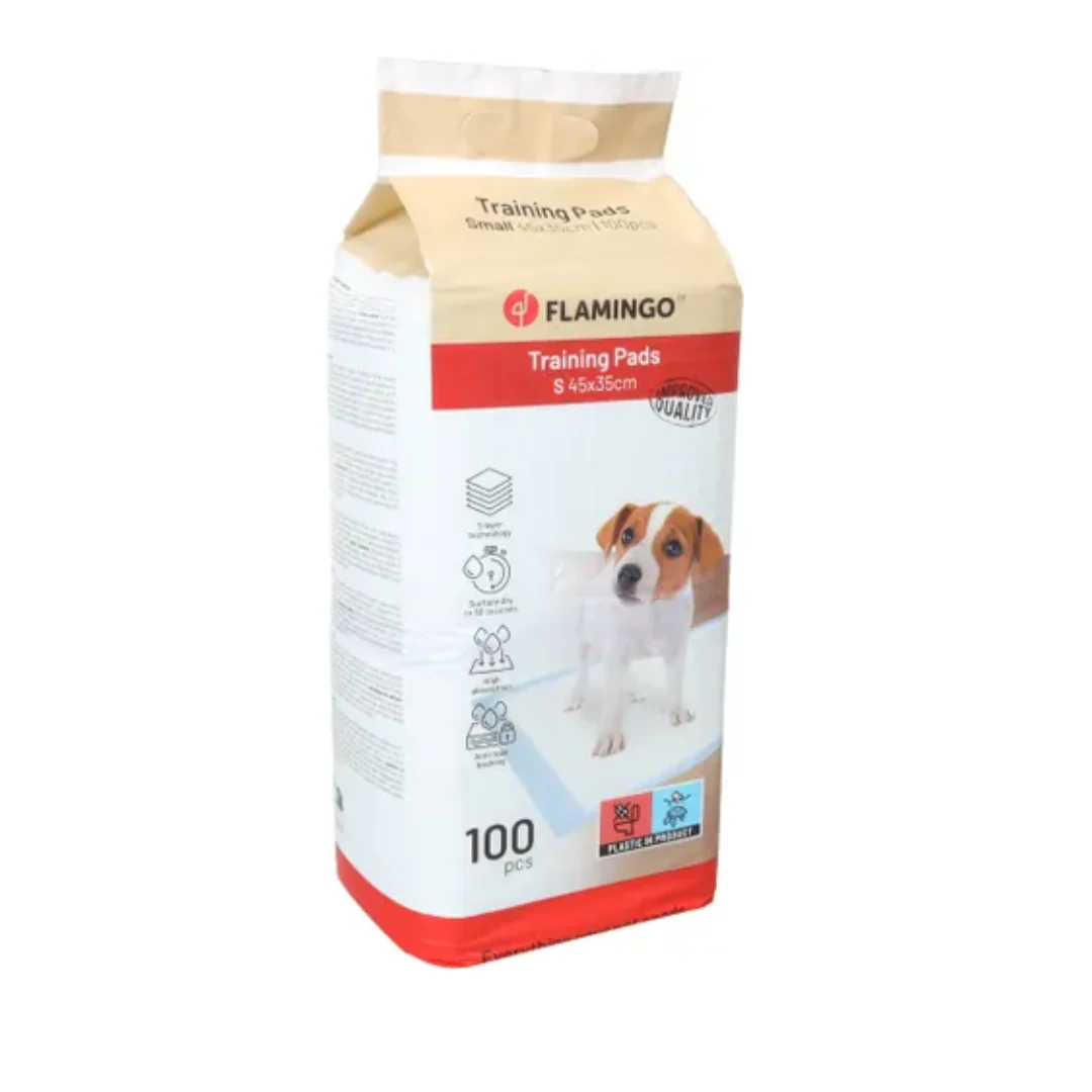 FLAMINGO TRAINING PAD PADY S 100PCS 45X35CM