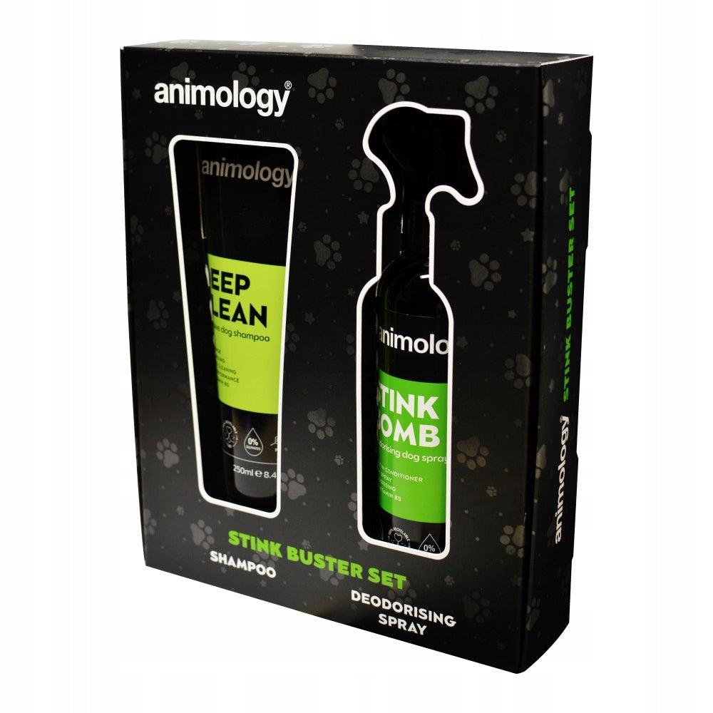 ANIMOLOGY STINK BUSTER SET - ZESTAW KOSMETYKÓW NEUTRALIZUJĄCYCH BRZYDKIE ZAPACHY
