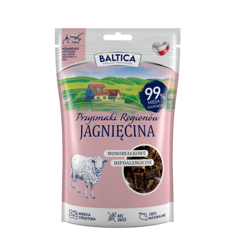 BALTICA PRZYSMAKI REGIONÓW PRZYSMAKI DLA PSA JAGNIĘCINA 80G