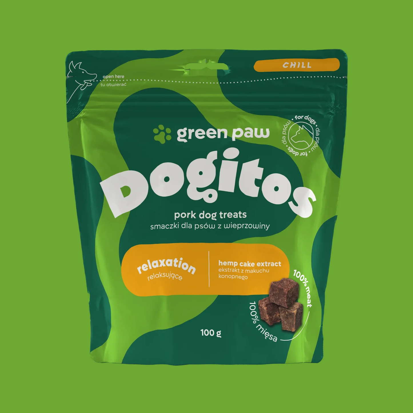 GREEN PAW DOGITOS RELAXATION 100G