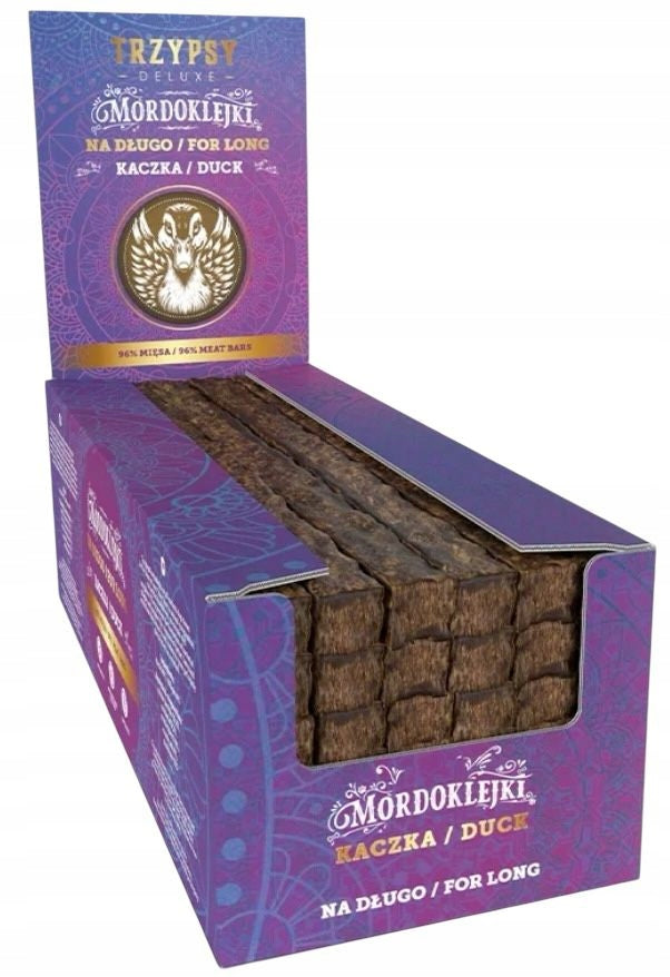 HAPPY SNACKY TRZYPSY DLA PSA MORDOKLEJKI NA DŁUGO Z KACZKI SZT