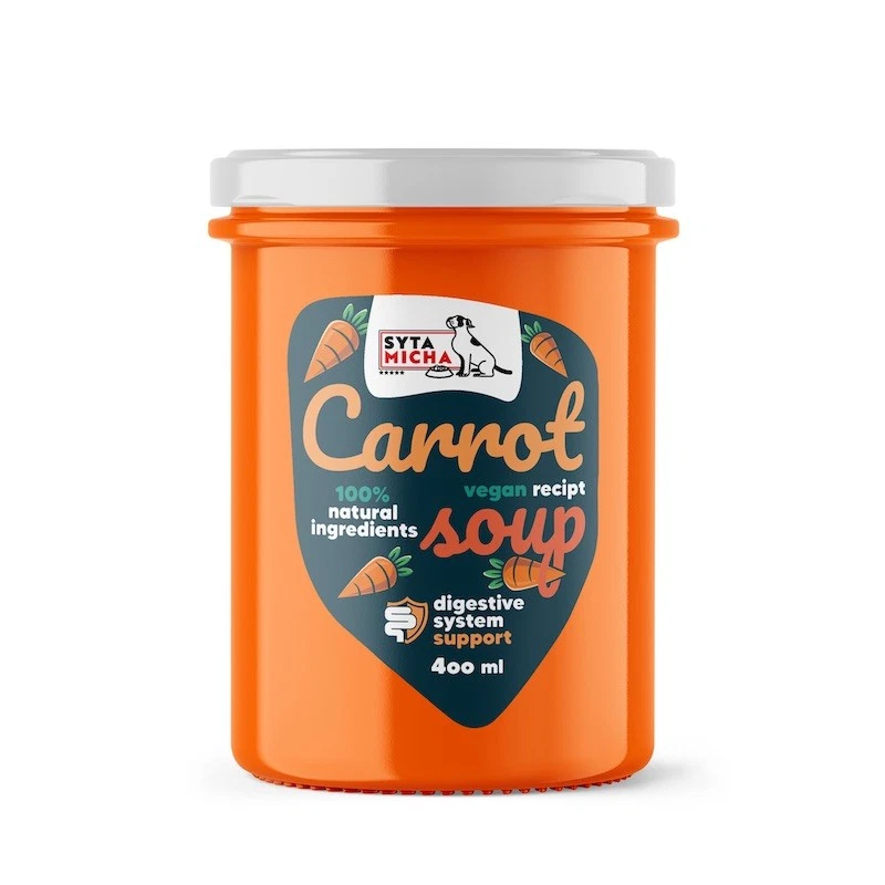 SYTA MICHA ZUPA MARCHEWKOWA DLA PSA 400ML