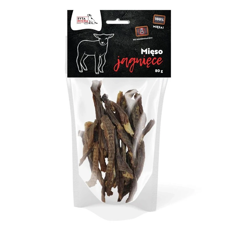 SYTA MICHA SUSZONE MIĘSO JAGNIĘCE 80G