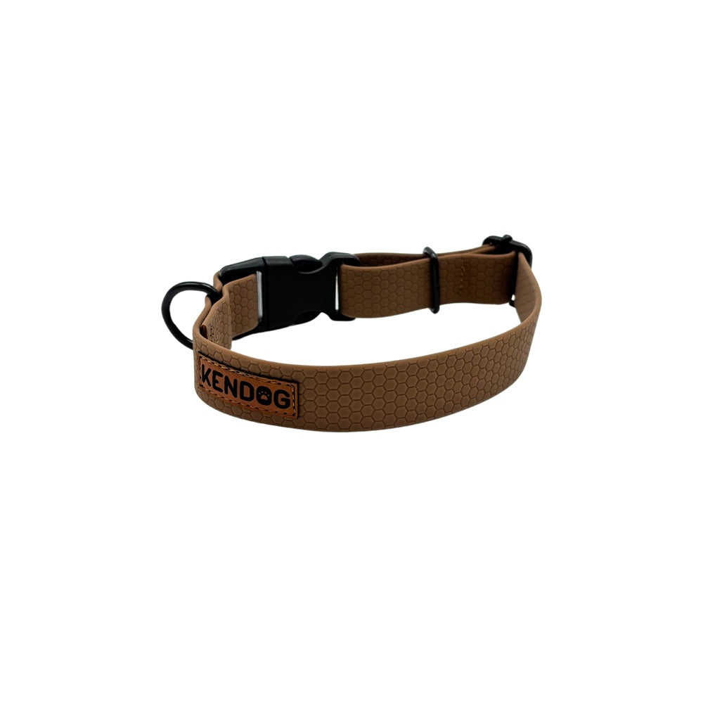 KENDOG OBROŻA DLA PSA PVC/TPU BROWN M