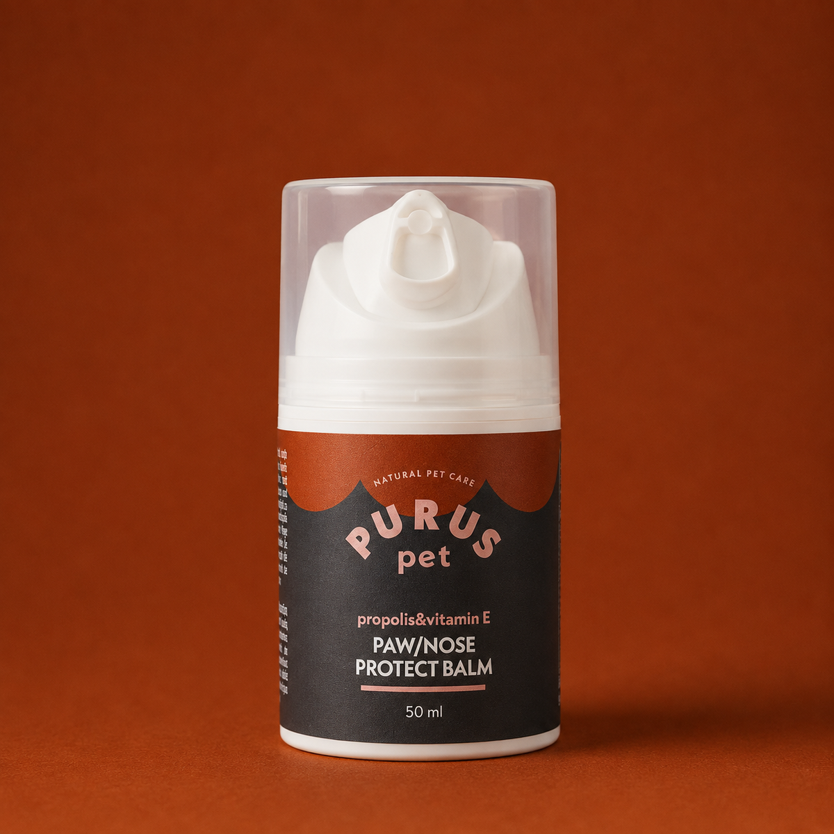 PURUS PET BALSAM DO ŁAP I NOSA DLA PSA – NAWILŻAJĄCA I OCHRONNA PIELĘGNACJA 50 ML