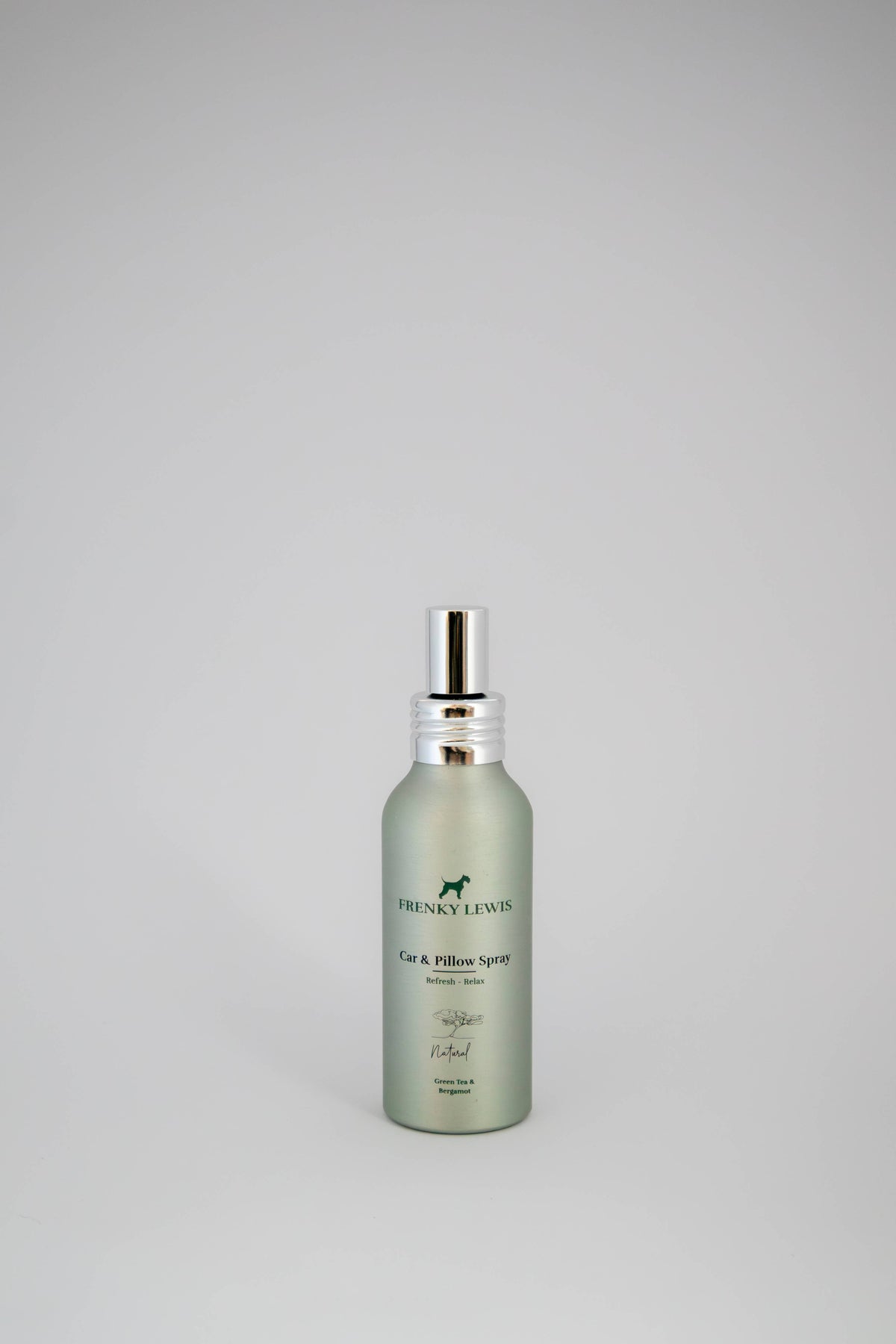 FRENKY LEWIS SPRAY DO SAMOCHODU I PODUSZEK - ZIELONA HERBATA, BERGAMOTKA - 100 ML