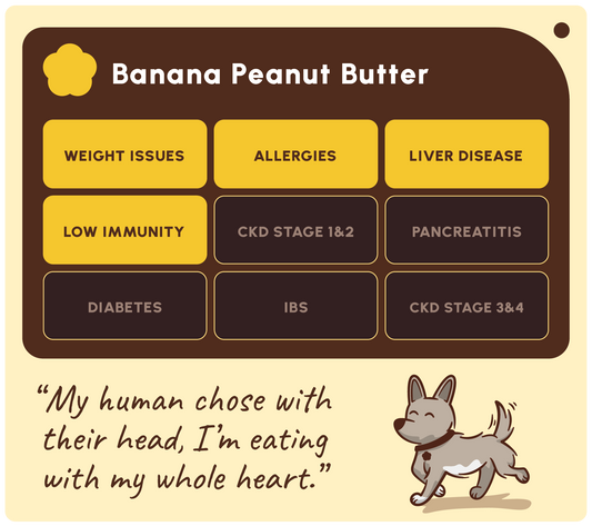 SOOPA DENTAL STICK PRZYSMAK DLA PSA BANANA PEANUT BUTTER 100G