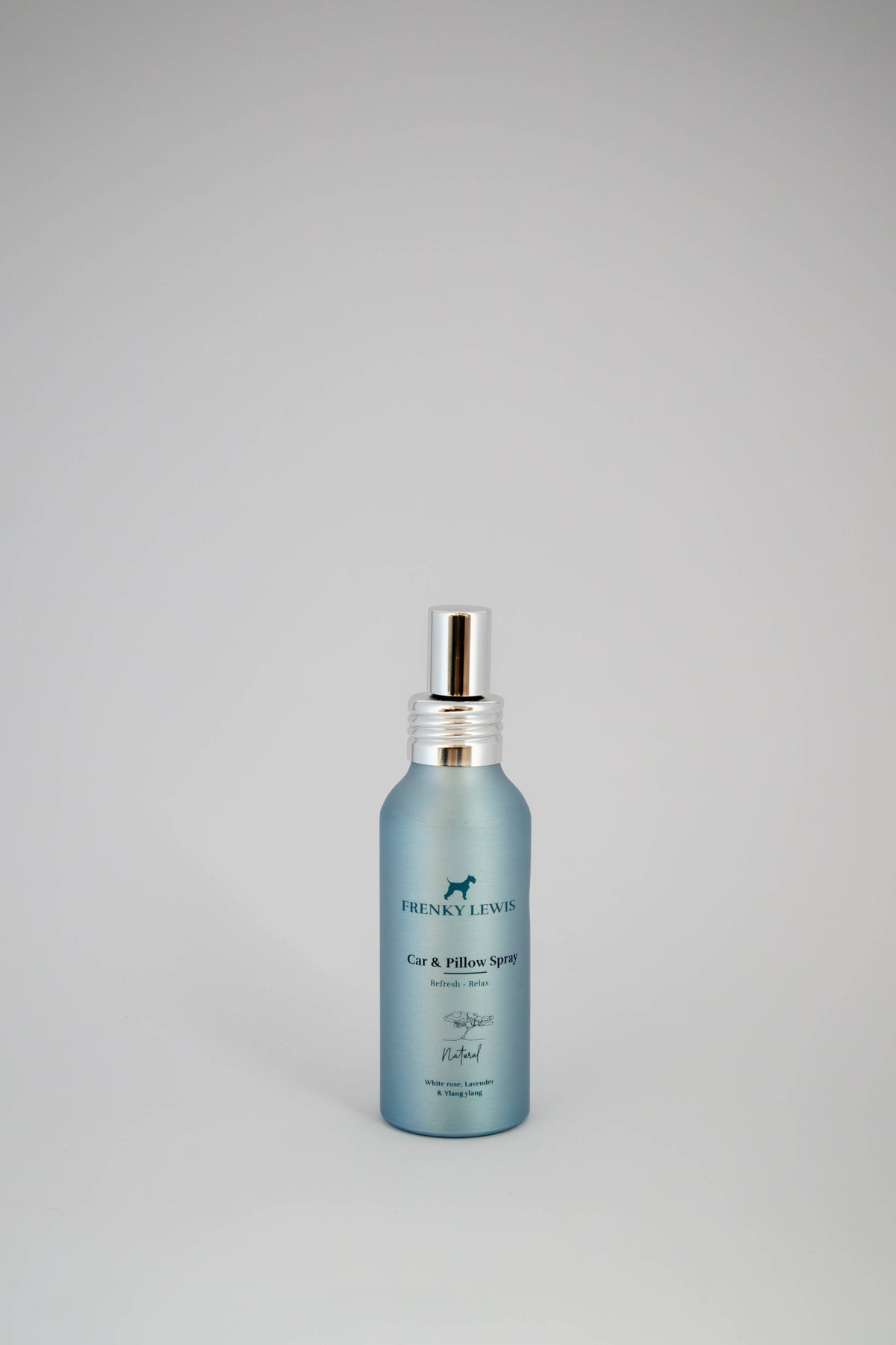 FRENKY LEWIS SPRAY DO SAMOCHODU I PODUSZEK - BIAŁA RÓŻA, LAWENDA, YLANG-YLANG 100 ML
