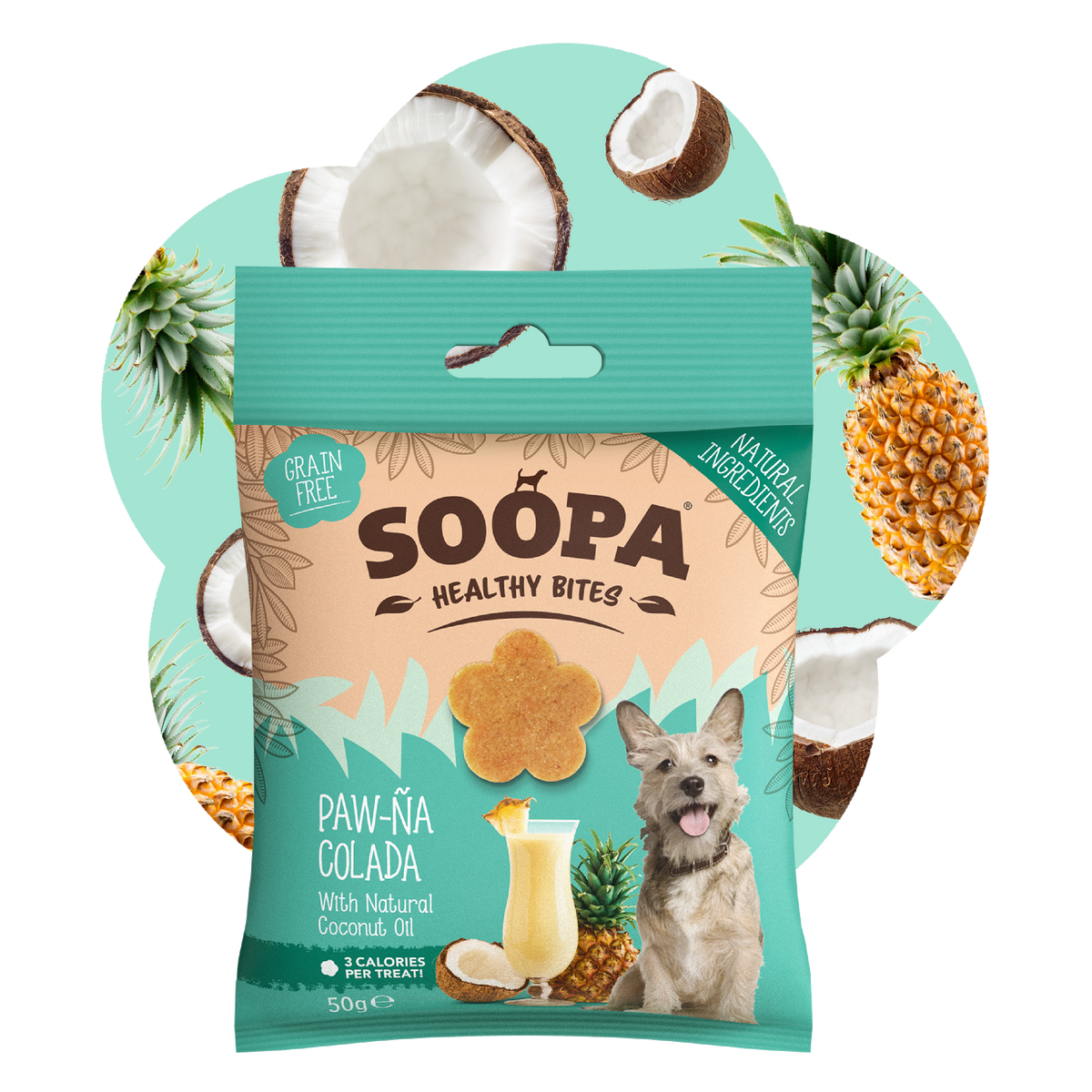 SOOPA HEALTHY BITES PRZYSMAK DLA PSA PAW NA COLADA 50G