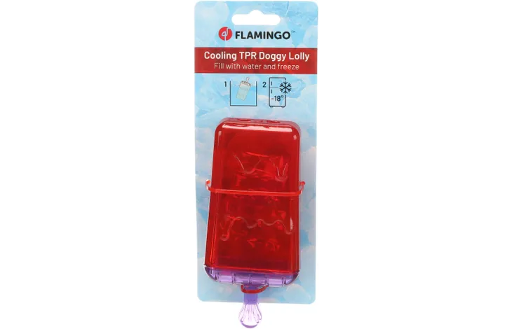 FLAMINGO CHŁODZĄCA ZABAWKA ICE LOLLY WAEL DO NAPEŁNIENIA WODĄ 16CM